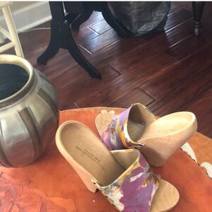 Stella McCartney Floral Wooden Mule